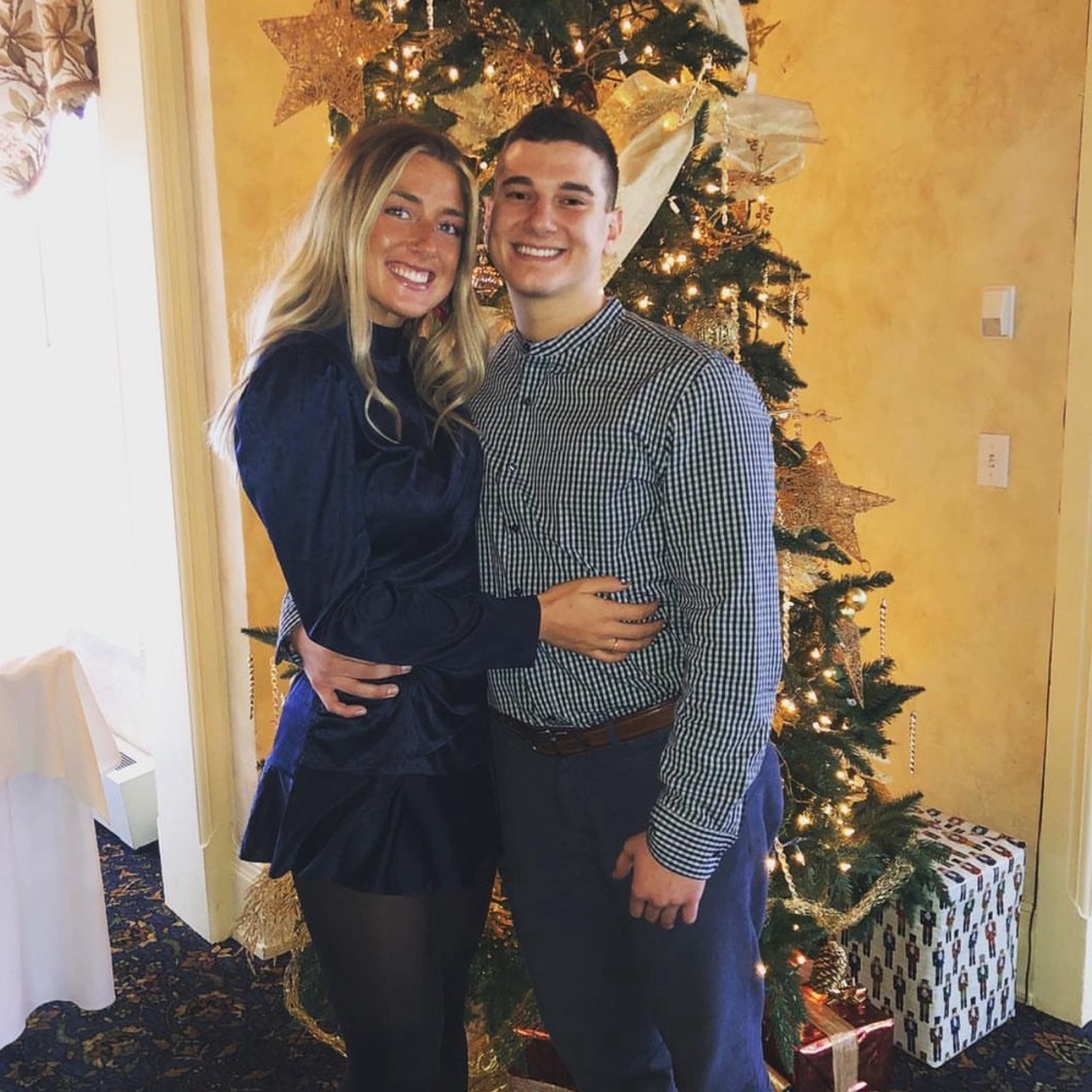 Something Navy Mock Neck Silk Mini Dress